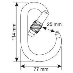 CAMP Core Lock; orange