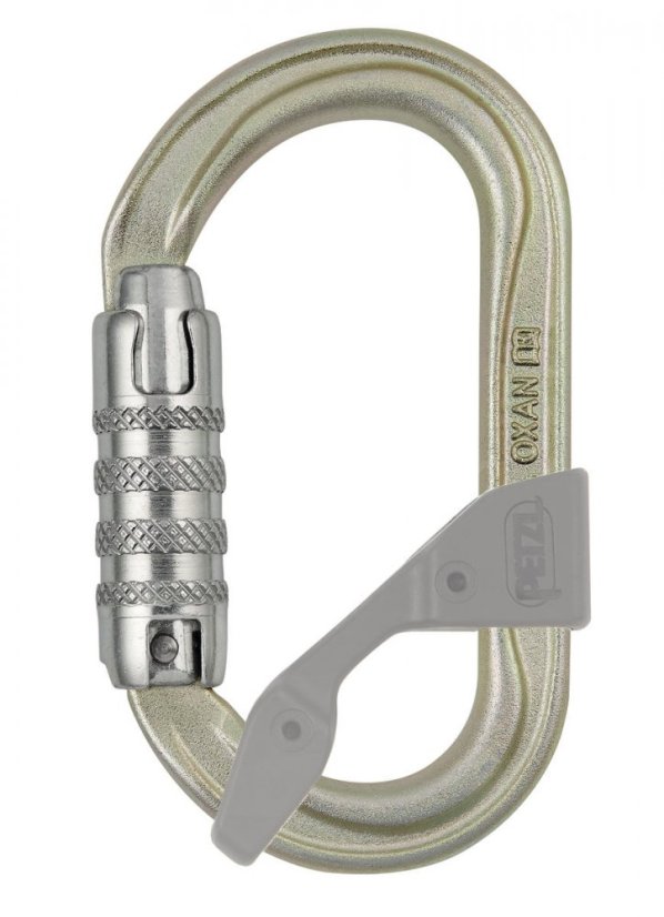 Petzl OXAN SCREW LOCK ocelová šroubovací karabina