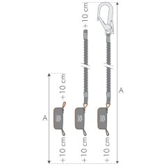 CLIMBING TECHNOLOGY FLEX ABS 140 COMBI Y-L 180cm tlumič pádu