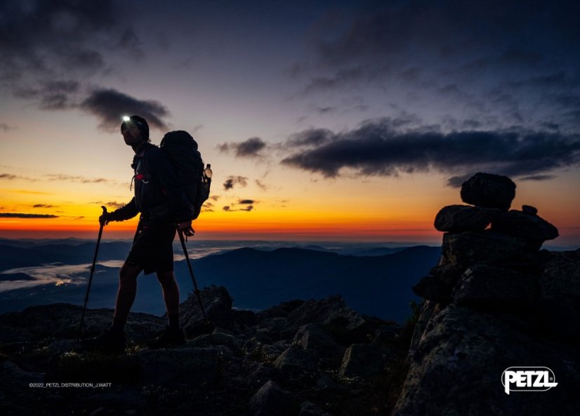 Petzl TIKKA CORE 2022 dobíjecí turistická čelová svítilna