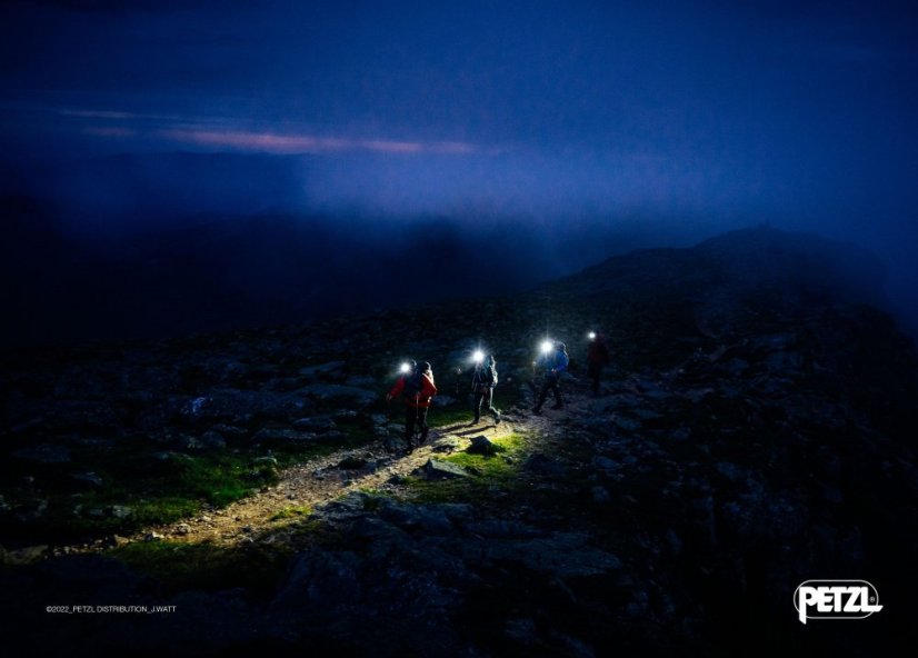 Petzl TIKKA CORE 2022 dobíjecí turistická čelová svítilna