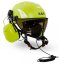 Přilba KASK HELITALK žlutá FLUO