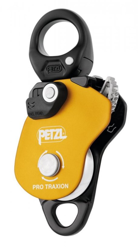PRO TRAXION odolná kladka s blokantem a otočným závěsem