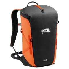 Lezecký batoh Petzl BUG 18 l v oranžovém provedení Lezecký batoh Petzl BUG 18 l v oranžovém provedení