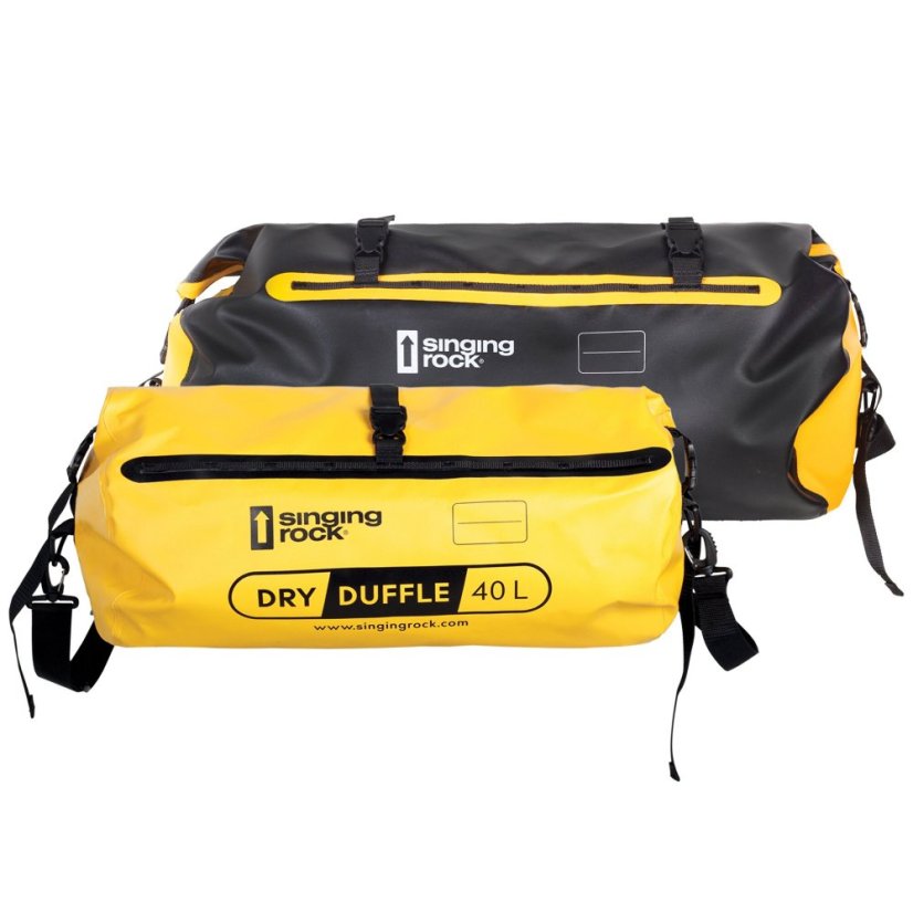 Singing Rock DRY DUFFLE 60 l černý/žlutý