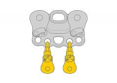 Kladka Petzl Spin S1 Open