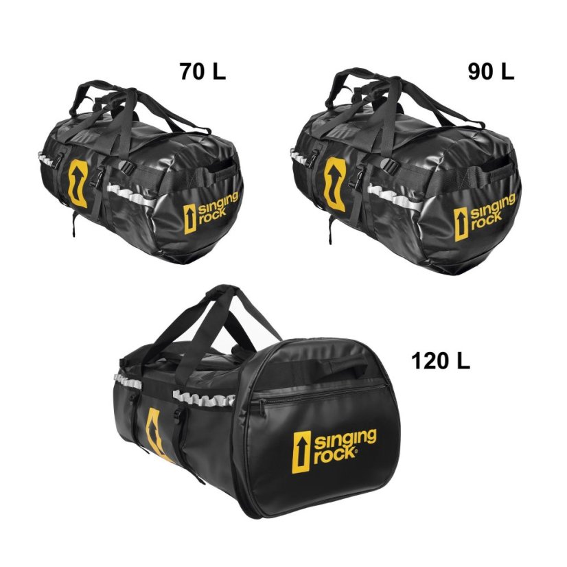 Singing Rock TARP DUFFLE 120 l - expediční vak, černý