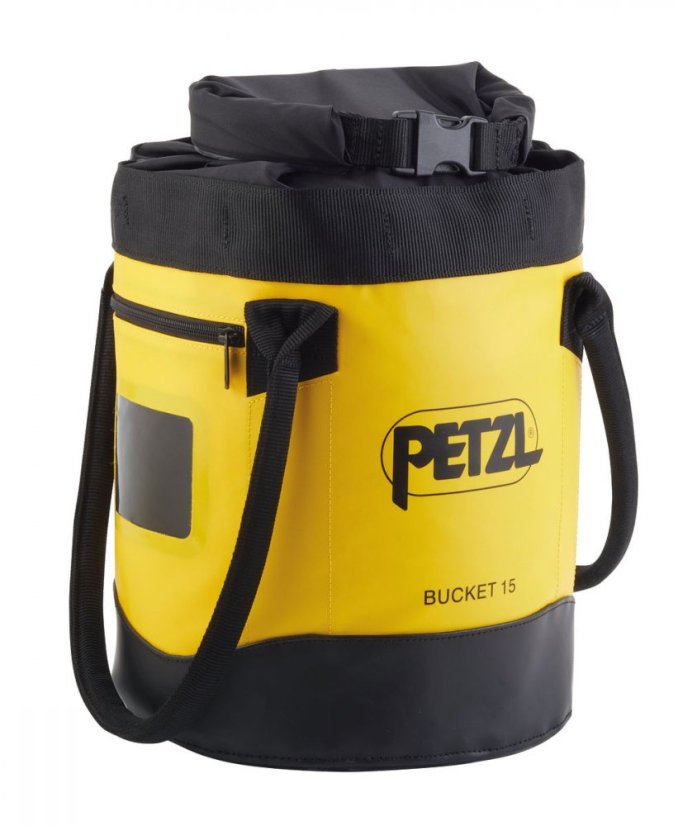 BUCKET vak na lano 15 L žlutý