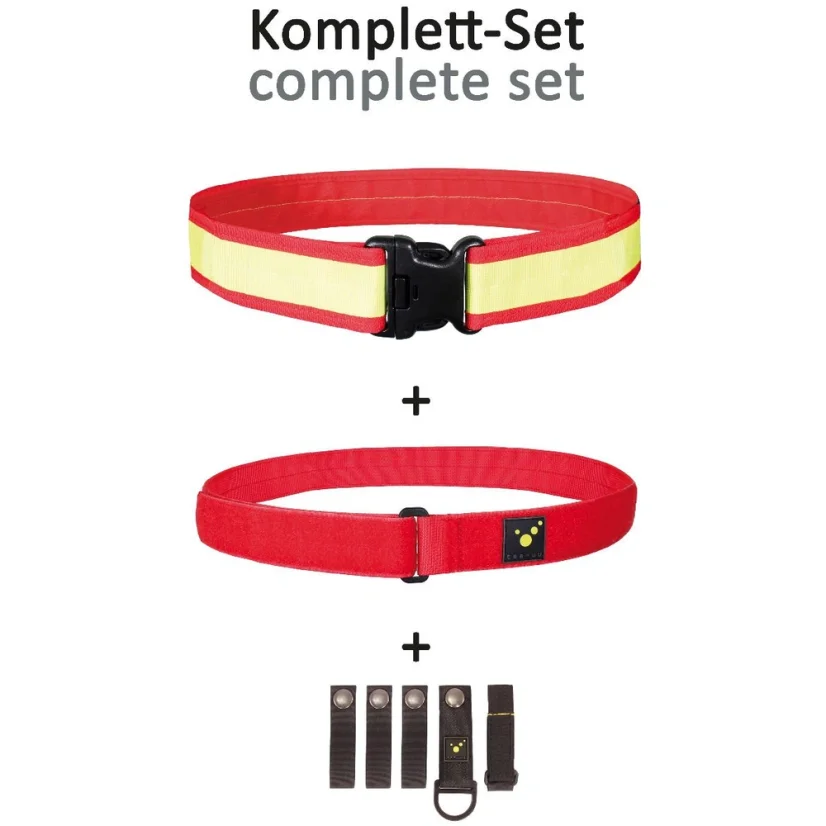 TEE-UU RED Paramedic Belt - záchranářský služební opasek