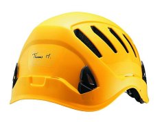 Průhledné nálepky na přilby Petzl Alveo a Vertex