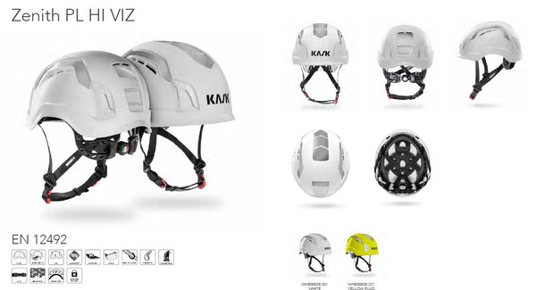 KASK ZENITH PL HI VIZ bílá