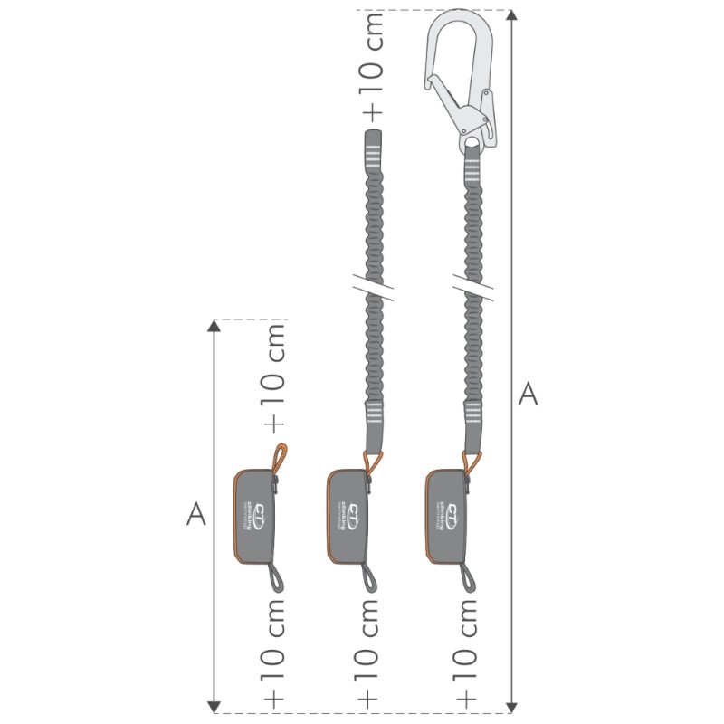 CLIMBING TECHNOLOGY FLEX ABS 140 COMBI Y-L 180cm tlumič pádu