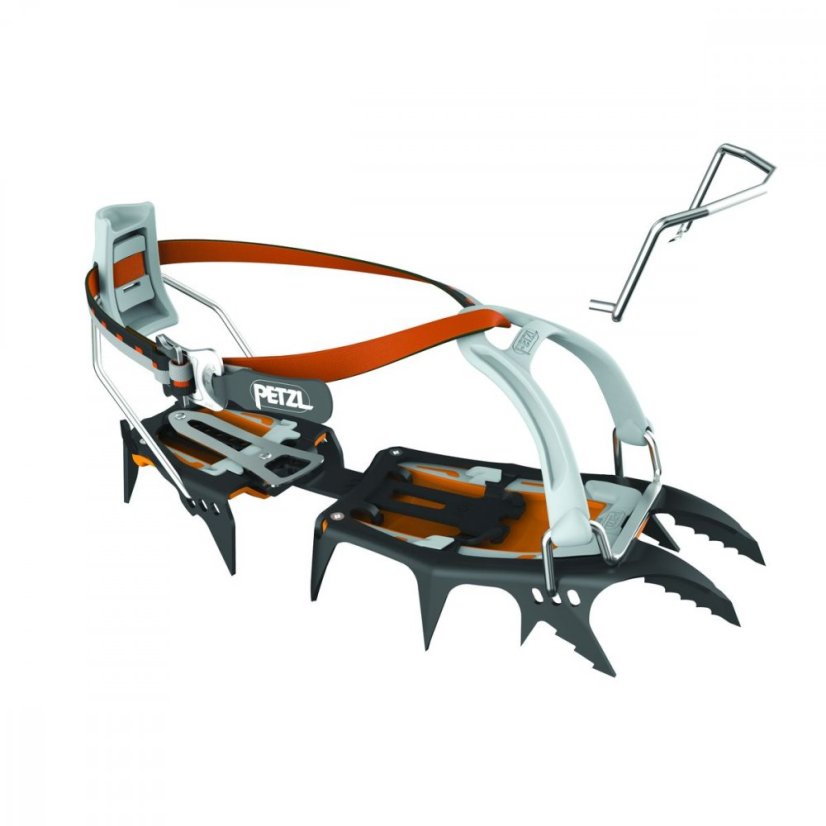 Petzl SARKEN 12hr.mačky, leverlock universel