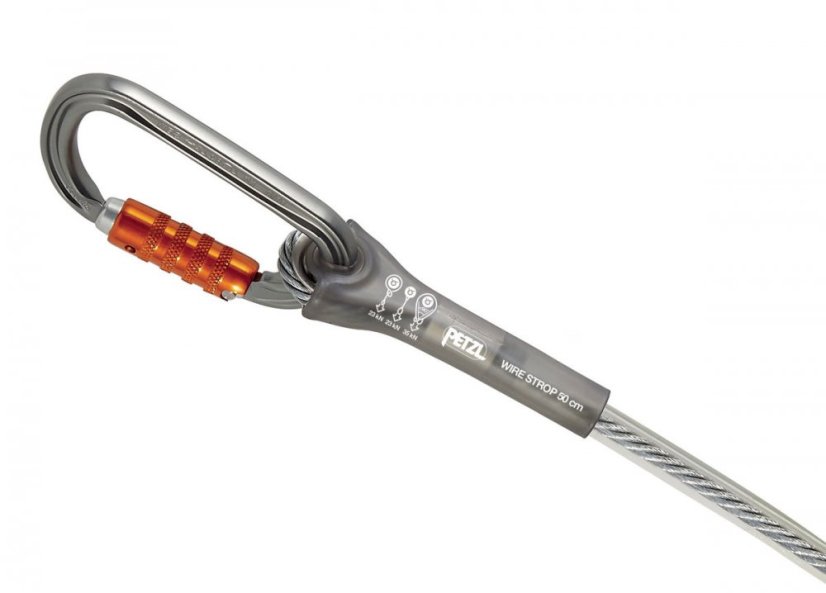 Petzl WIRE STROP ocelový kotvící lanyard
