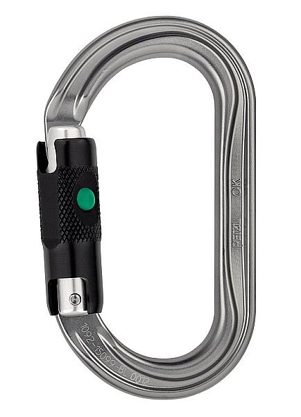 Oválná karabina Petzl OK BL