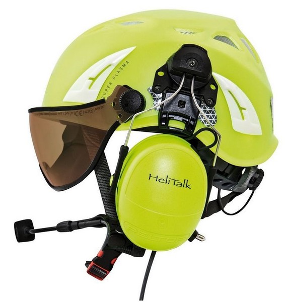 Přilba KASK HELITALK bílá model 2020