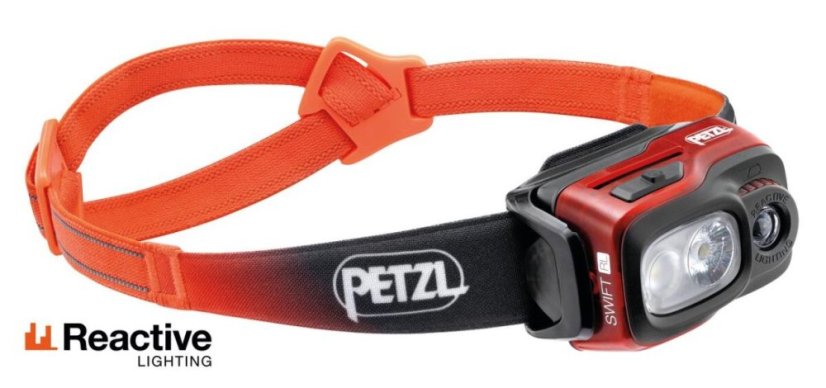 Petzl SWIFT RL 2023 svítilna oranžová
