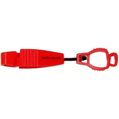 TEE-UU  CLIP RED - držák na rukavice