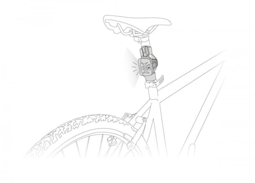 Petzl BIKE ADAPT adaptér na čelovku na kolo