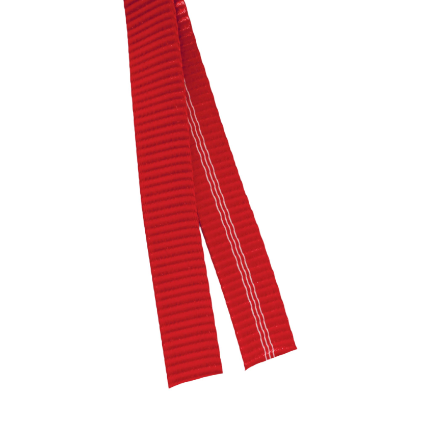 SINGING ROCK PLOCHÝ POPRUH 20 mm červený