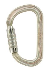 Ocelová karabina D Petzl Vulcan TL