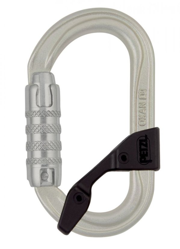Petzl OXAN SCREW LOCK ocelová šroubovací karabina