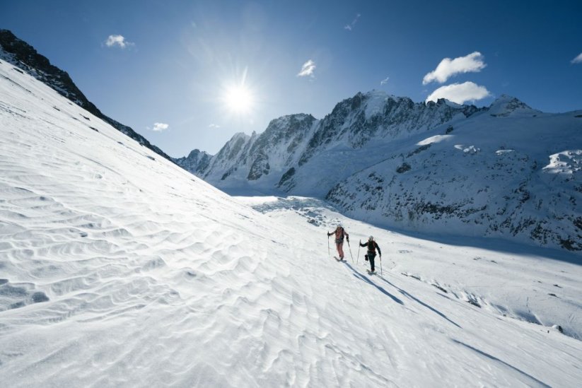 ALTITUDE S/M skialpinistický úvazek tyrkysový