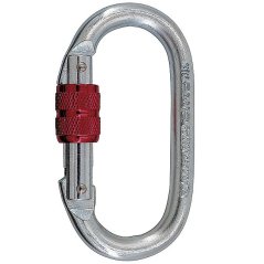 Ocelová oválná karabina Camp Steel Oval Standard Lock