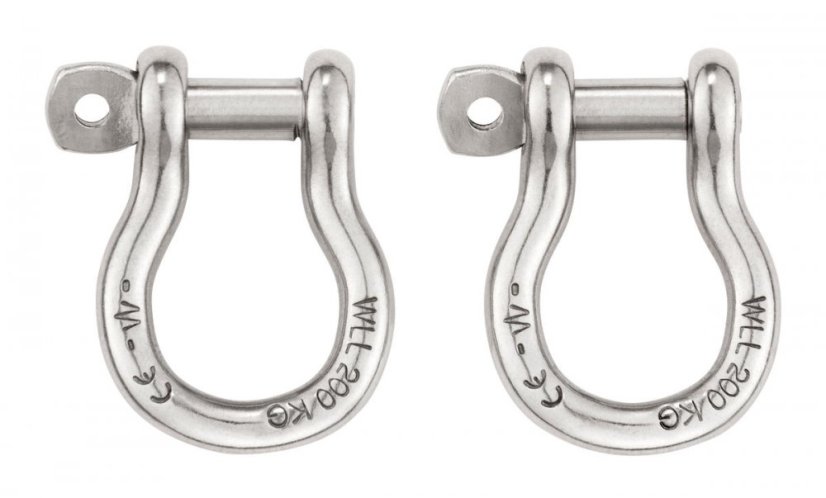 Petzl SHACKLES pro postroje ASTRO - kovové spony - 2 ks Petzl SHACKLES pro postroje ASTRO - kovové spony - 2 ks