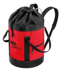 VÝPRODEJ - vak na lano Petzl Bucket 25 červený