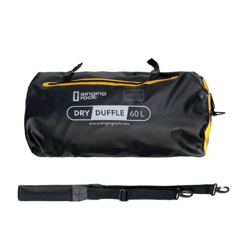 Singing Rock DRY DUFFLE 60 l černý/žlutý