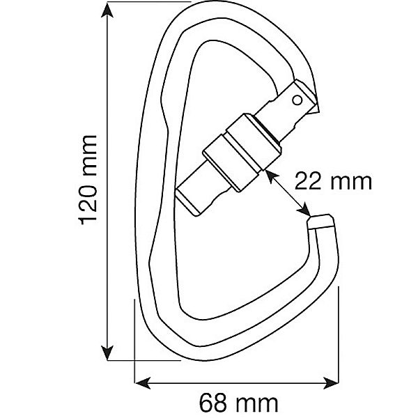 D karabina Camp Atlas 3Lock