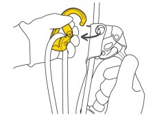 Kladka Petzl Rollclip Z Screw