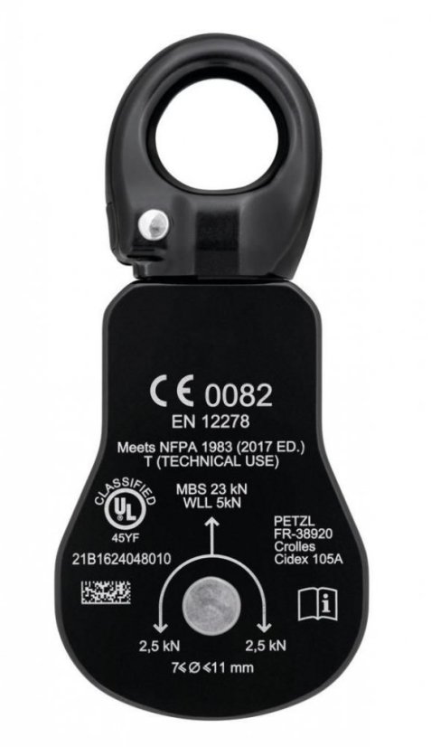 Kladka Petzl Spin S1