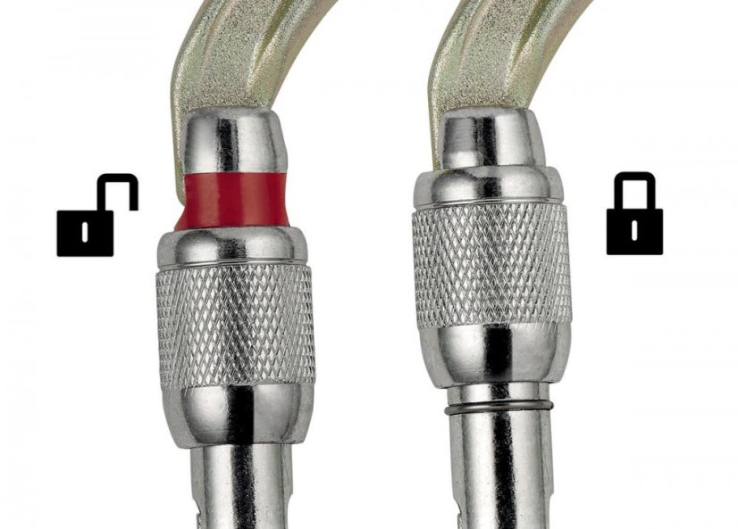 Petzl OXAN SCREW LOCK ocelová šroubovací karabina